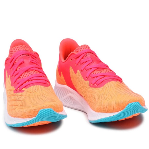 New Balance x Free People FuelCell Prism V1 Orange Pink Low Top Lightweight New - Picture 1 of 8